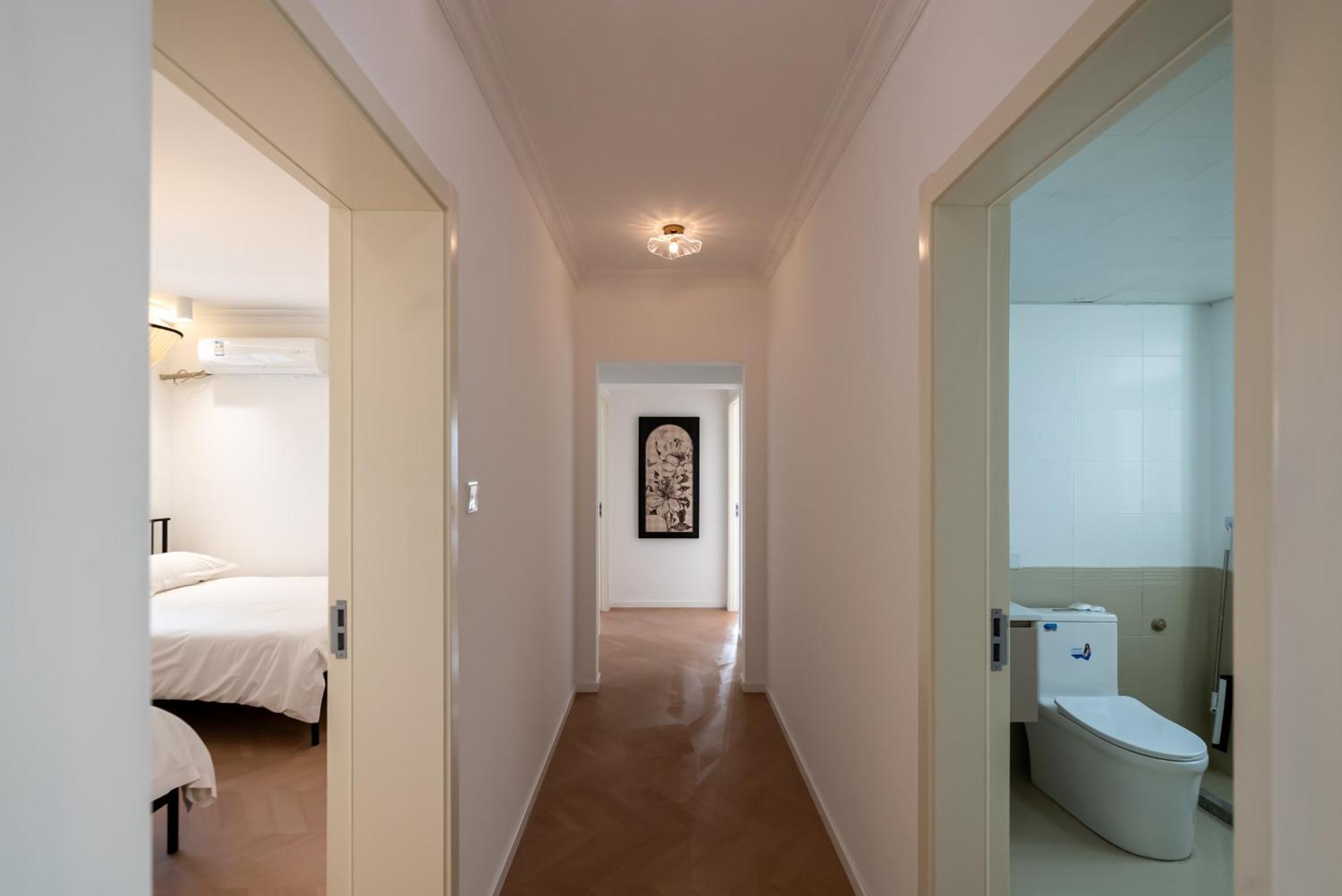 Shanghai Yi Du B&B -Family - Friendly Suite Close To People'S Square And Subway ภายนอก รูปภาพ