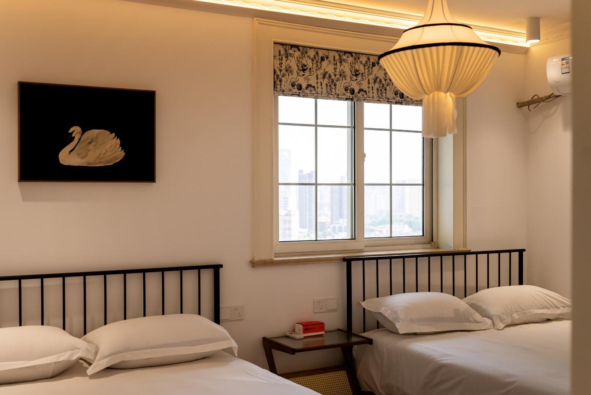 Shanghai Yi Du B&B -Family - Friendly Suite Close To People'S Square And Subway ภายนอก รูปภาพ